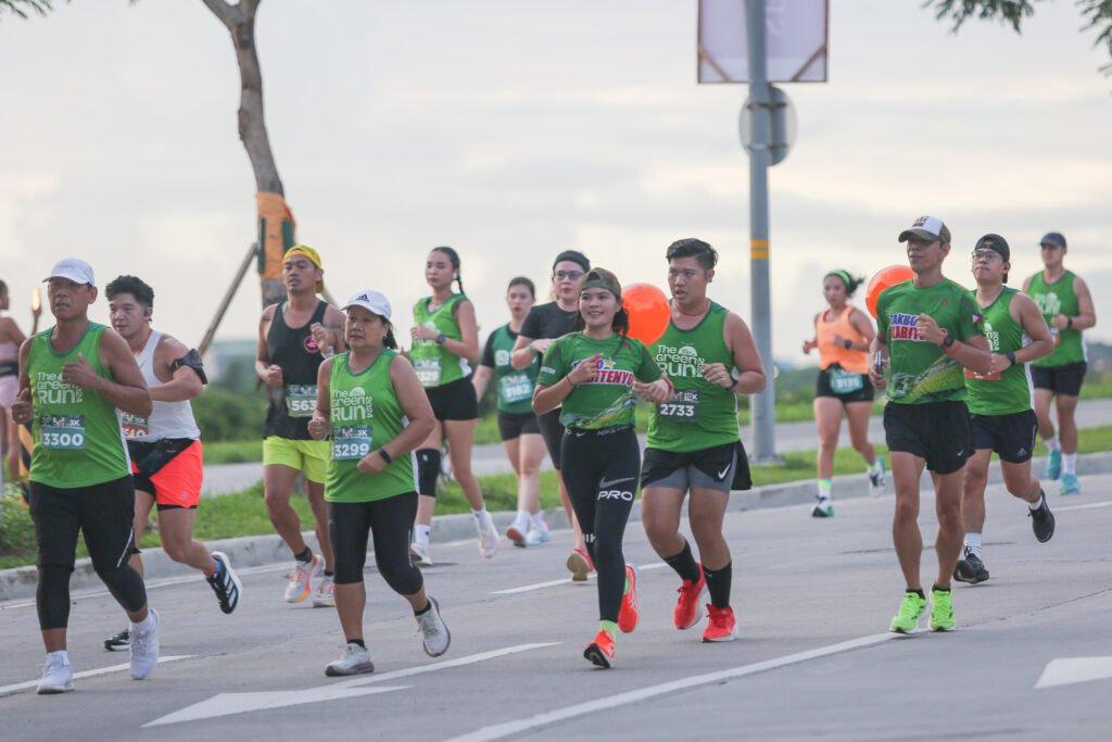 Runners of all categories enjoy the beautiful course at Vermosa Estate, promoting fitness and sustainability.