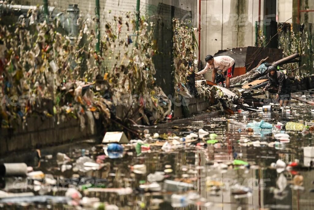 Plastic waste remains a global issue despite years of recycling efforts [photo credit: Noel Celis | Greenpeace ]