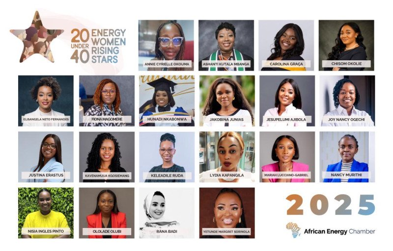 The African Energy Chamber celebrates the 20 Under 40 Energy Women Rising Stars for 2025.